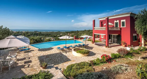 Villa with delightful views of the horizon and the sea  - Kassiopi, Corfu, Ionian Islands