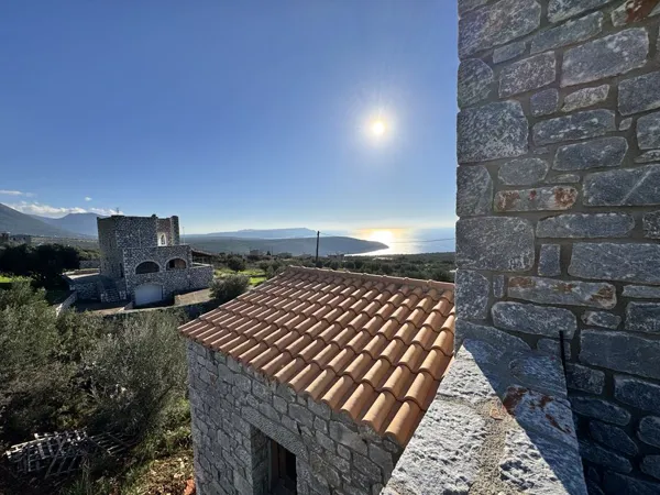 Villa with astonishing view to the sea - Oitylo, Lakonia, Peloponnese