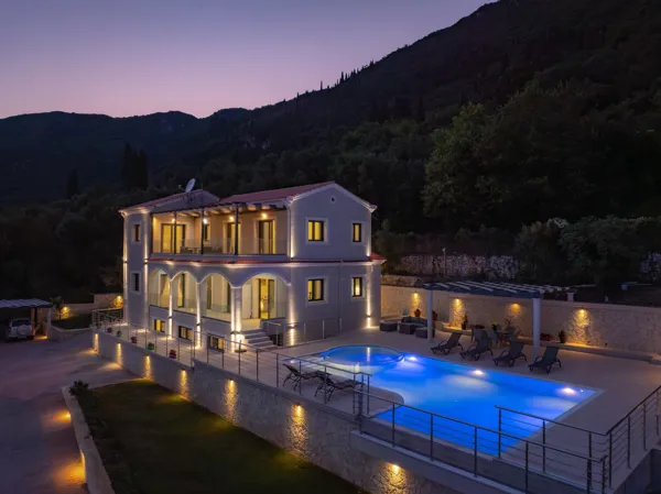 Brand new villa with amazing views - Agios Markos, Corfu, Ionian Islands