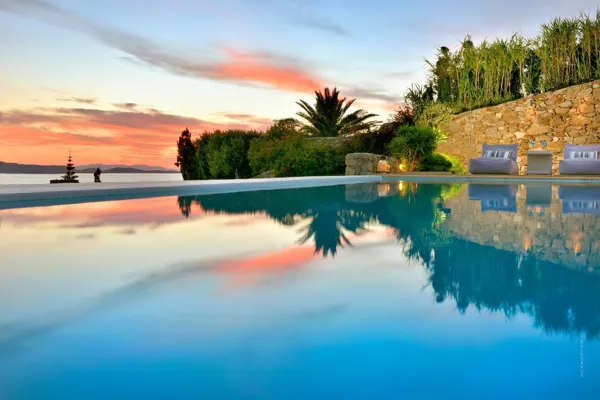 Villa with amazing sunset views  - Agios Ioannis, Mykonos, Cyclades Islands