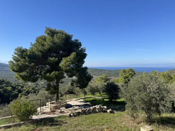Detached house with unlimited view to the sea  - Loutraki, Korinthia, Peloponnese