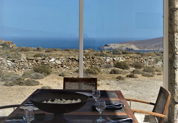 A villa blending traditional Myconian living with modern comforts  - Ftelia, Mykonos, Cyclades Islands