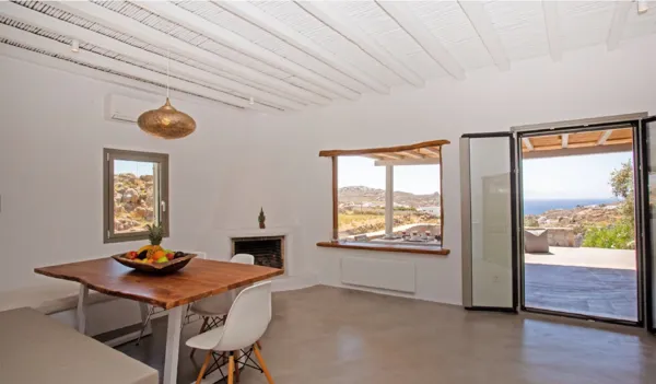 Charming Mykonian villa with great sea views - Platys Gialos, Mykonos, Cyclades Islands