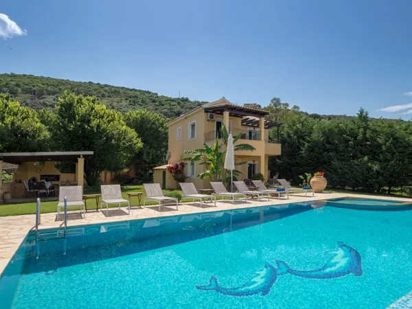 Private beachfront residence - Apraos, Corfu, Ionian Islands