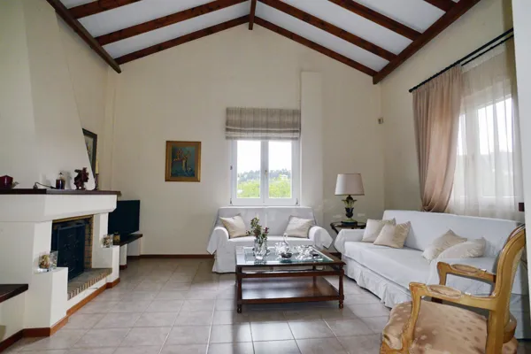 Maisonette with panoramic sea views in Melissi - Kiato, Korinthia, Peloponnese