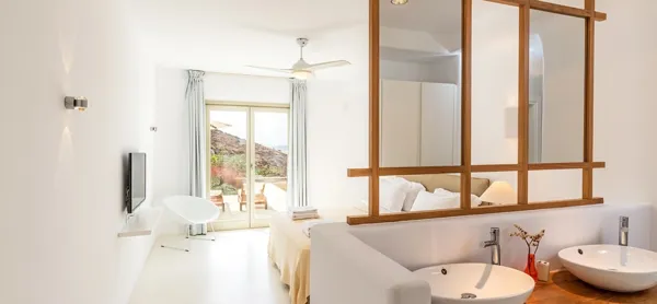 Luxury Villa with panoramic Aegean Sea views  - Fanari, Mykonos, Cyclades Islands