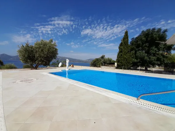 Villa on the seashore with panoramic sea views - Palairos, Etoloakarnania, West Greece