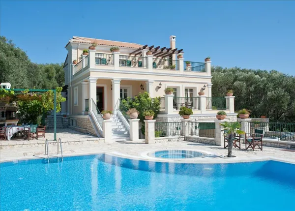 Villa in dominant position, with stunning views  - Kassiopi, Corfu, Ionian Islands