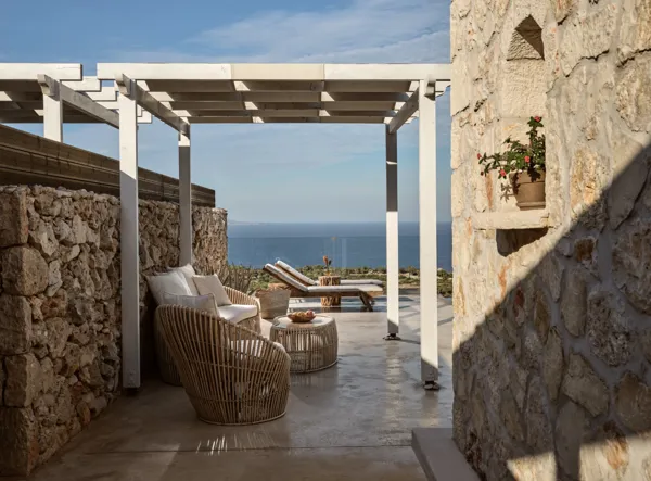 Stone built suites with wonderful view of the sea - Korythi, Zakynthos, Ionian Islands