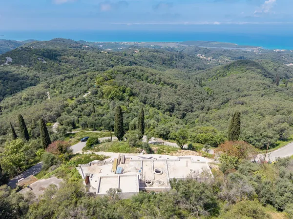 Eco-friendly new built villa with panoramic views  - Loutses, Corfu, Ionian Islands