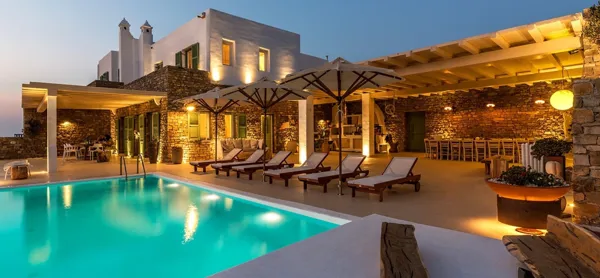Cozy villa with breathtaking sunset views  - Fanari, Mykonos, Cyclades Islands