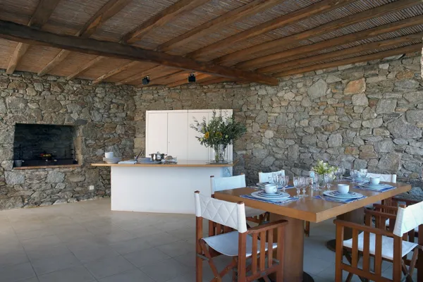 An eclectic dreamy villa - Ftelia, Mykonos, Cyclades Islands