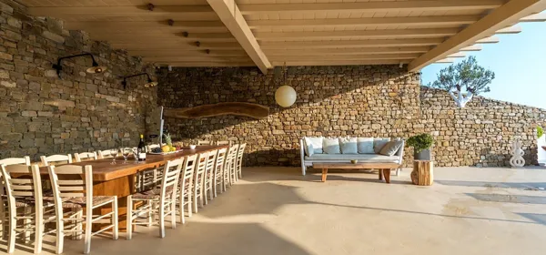 Cozy villa with breathtaking sunset views  - Fanari, Mykonos, Cyclades Islands