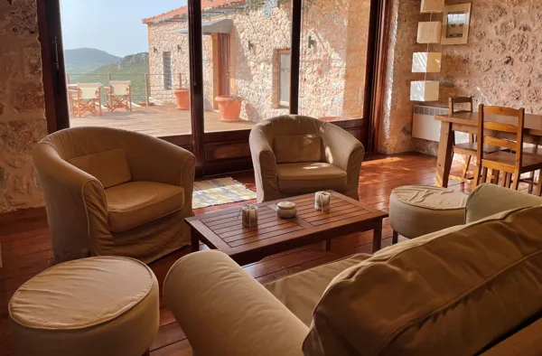 Traditional Stone-built House in Mani - Vlachiotis, Lakonia, Peloponnese