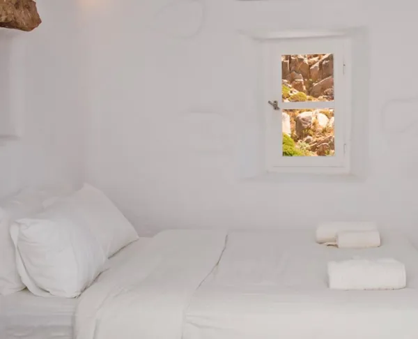 Charming Mykonian villa with great sea views - Platys Gialos, Mykonos, Cyclades Islands