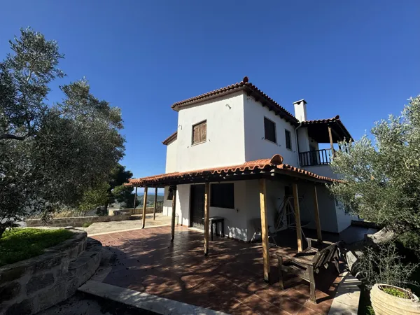 Detached house with unlimited view to the sea  - Loutraki, Korinthia, Peloponnese