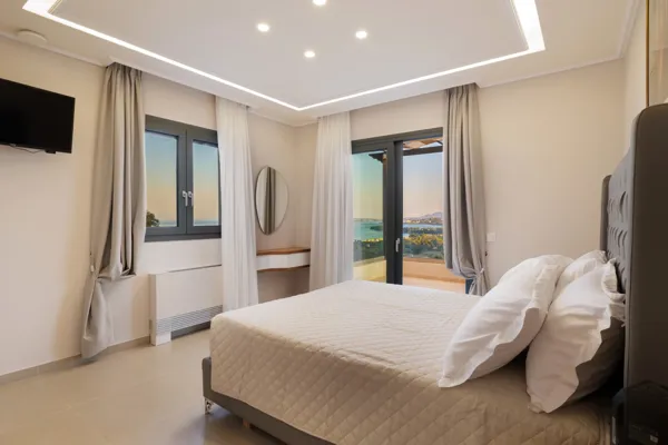 Brand new villa with amazing views - Agios Markos, Corfu, Ionian Islands