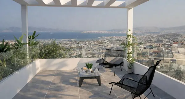 Modern Penthouse with Panoramic Sea Views - Glyfada, Attica