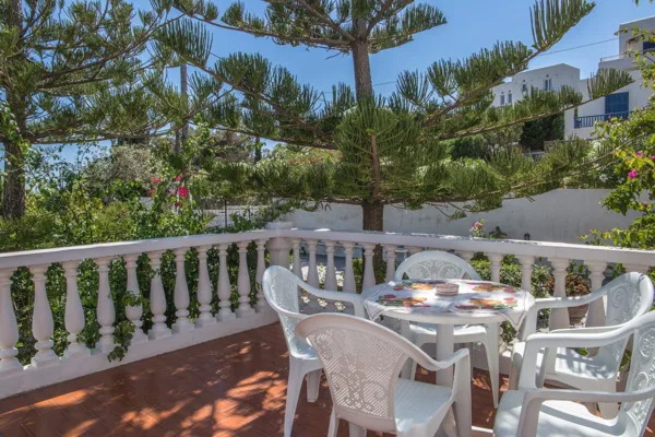 Traditional house with panoramic sea views over Batsi bay - Batsi, Andros, Cyclades Islands