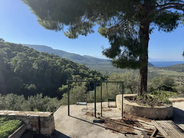 Detached house with unlimited view to the sea  - Loutraki, Korinthia, Peloponnese