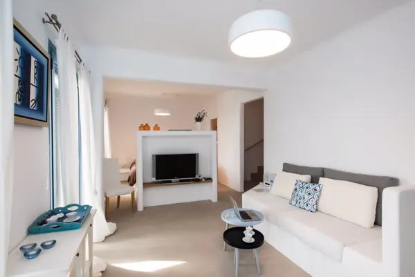 Lovely, modern style villa with magnificent views of the sea  - Agios Lazaros, Mykonos, Cyclades Islands