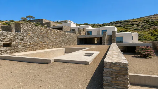 4- Luxury villa complex, first row to the sea in Andros island - Kato Fellos, Andros, Cyclades Islands