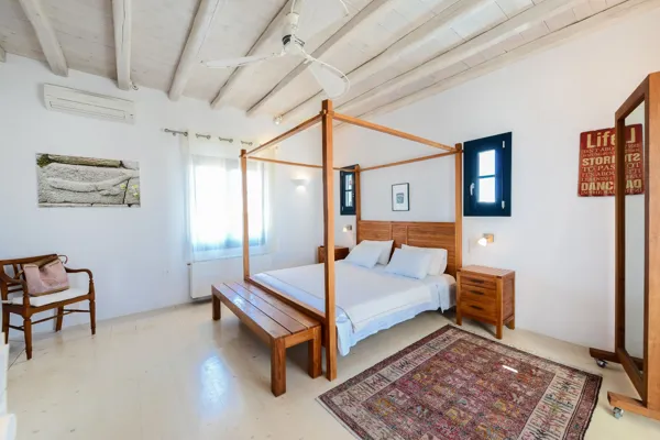 A villa blending traditional Myconian living with modern comforts  - Ftelia, Mykonos, Cyclades Islands