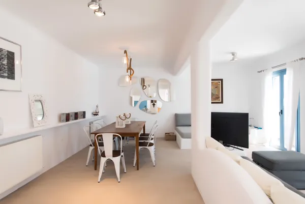 Lovely, modern style villa with magnificent views of the sea  - Agios Lazaros, Mykonos, Cyclades Islands