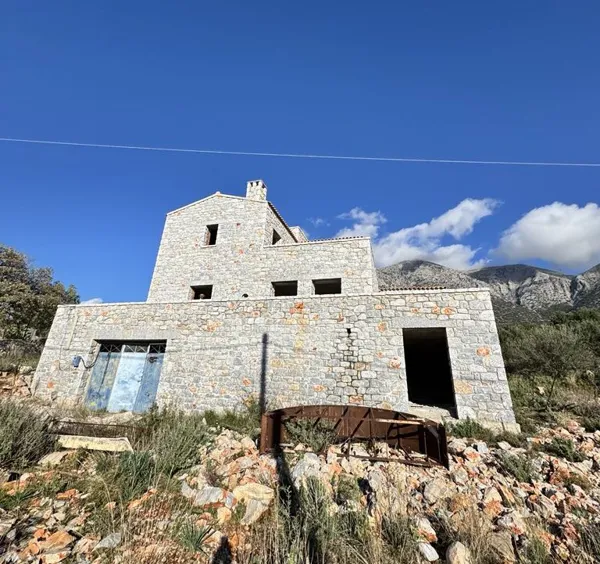 Villa with astonishing view to the sea - Oitylo, Lakonia, Peloponnese