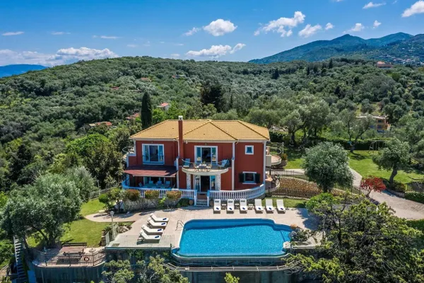 Beachfront villa - Apraos, Corfu, Ionian Islands