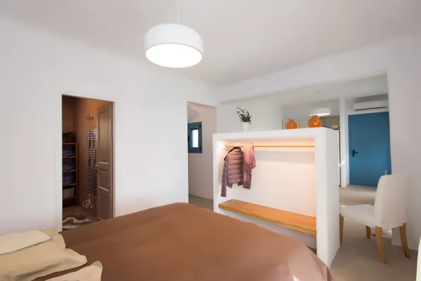 Lovely, modern style villa with magnificent views of the sea  - Agios Lazaros, Mykonos, Cyclades Islands