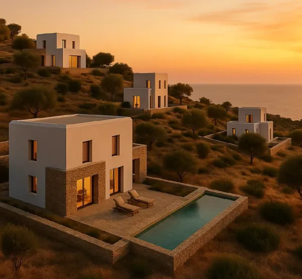 Elevated Coastal Plot for High-End Hospitality Development in Skyros - Skyros, Evia, Central Greece