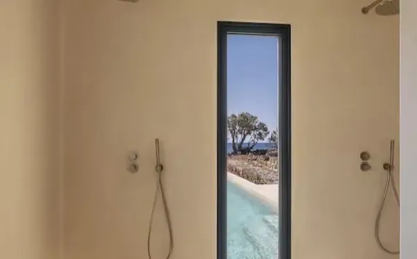 Luxury Santorini Villa with Uninterrupted Sea Views and Private Beach Access - Fira, Santorini, Cyclades Islands
