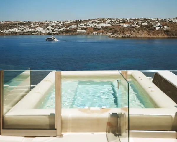 A masterpiece villa of serene luxury - Elia, Mykonos, Cyclades Islands