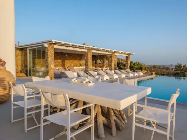Beautiful villa overlooking Mykonos Island and Aegean Sea - Faros Armenistis, Mykonos, Cyclades Islands