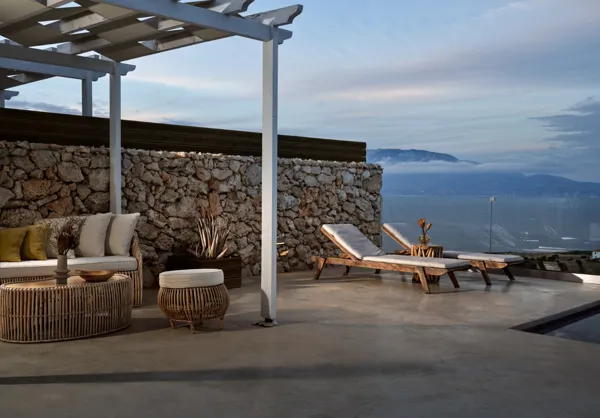 Stone built suites with wonderful view of the sea - Korythi, Zakynthos, Ionian Islands