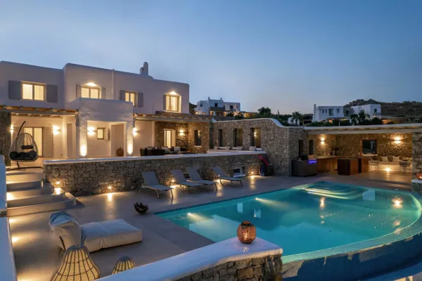 A villa to experience luxury yet simplicity - Kalafatis, Mykonos, Cyclades Islands