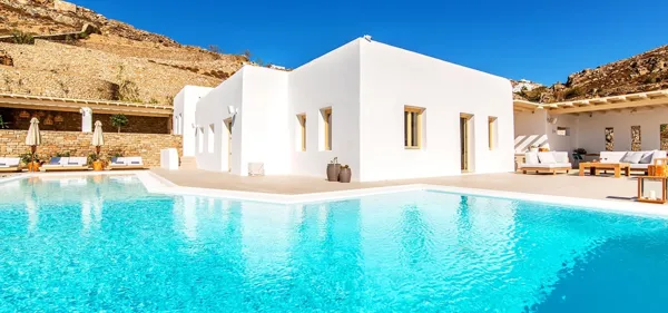 Luxury Villa with panoramic Aegean Sea views  - Fanari, Mykonos, Cyclades Islands