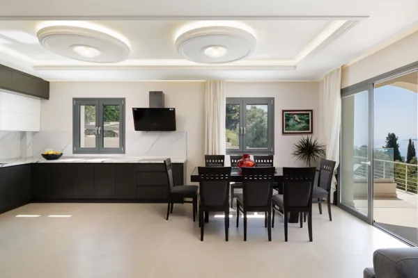 Brand new villa with amazing views - Agios Markos, Corfu, Ionian Islands