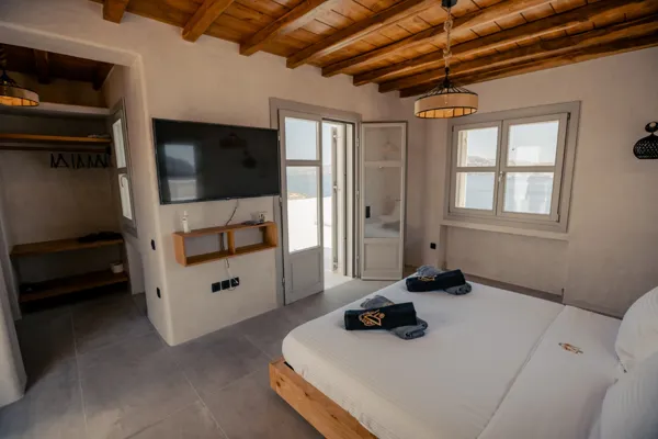 Villa with panoramic sea and Mykonos town views - Ornos, Mykonos, Cyclades Islands