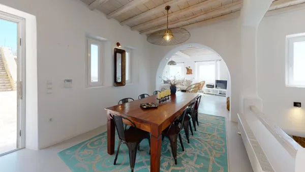Beautiful villa with outstanding sunset and sea views   - Fanari, Mykonos, Cyclades Islands
