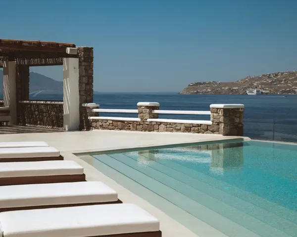 A masterpiece villa of serene luxury - Elia, Mykonos, Cyclades Islands