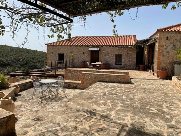 Traditional Stone-built House in Mani - Vlachiotis, Lakonia, Peloponnese