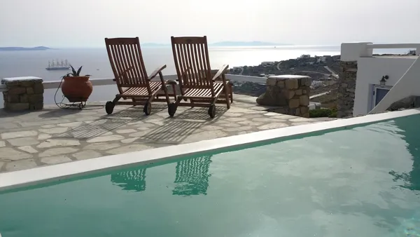 A house to simply enjoy magnificent sea and sunset views  - Fanari, Mykonos, Cyclades Islands