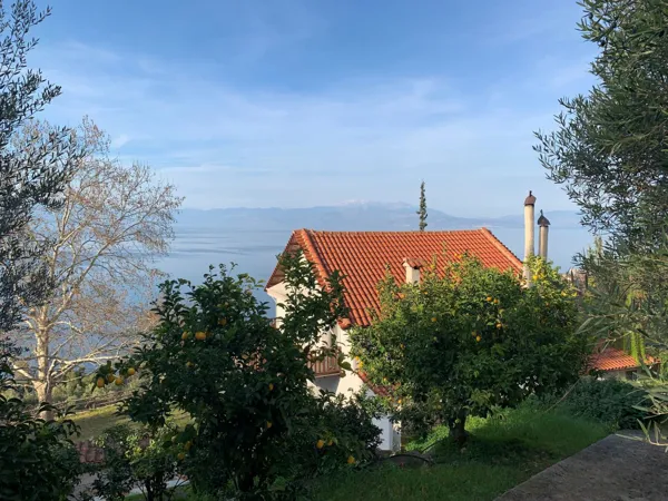 Country villa with breathtaking sea views in Derveni - Derveni, Korinthia, Peloponnese
