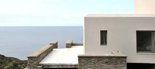 4- Luxury villa complex, first row to the sea in Andros island - Kato Fellos, Andros, Cyclades Islands