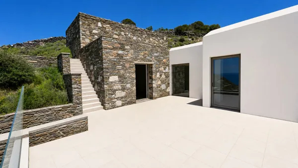 4- Luxury villa complex, first row to the sea in Andros island - Kato Fellos, Andros, Cyclades Islands