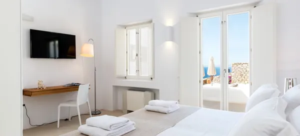 Luxury Villa with panoramic Aegean Sea views  - Fanari, Mykonos, Cyclades Islands