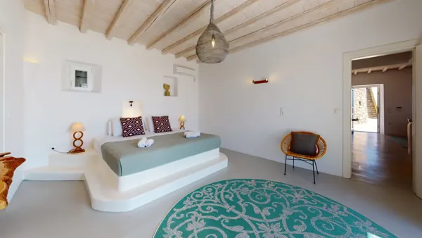 Beautiful villa with outstanding sunset and sea views   - Fanari, Mykonos, Cyclades Islands