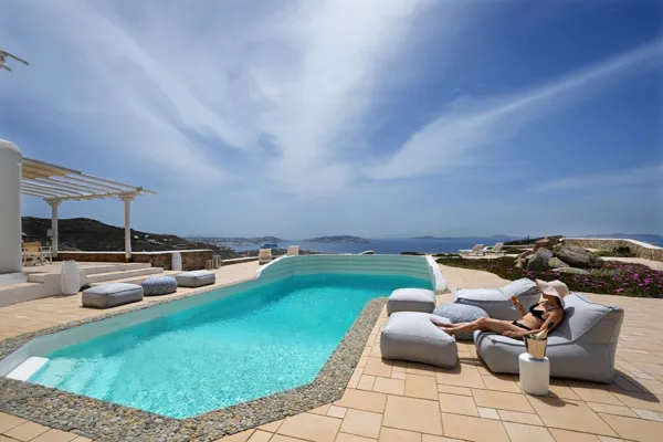 Unique villa in an exquisite location   - Fanari, Mykonos, Cyclades Islands